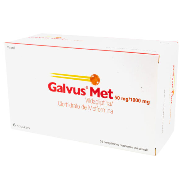 Galvus Met 50/1000 Mg 56 Comprimidos