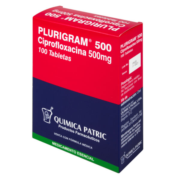 Plurigram 500 Mg 100 Tabletas