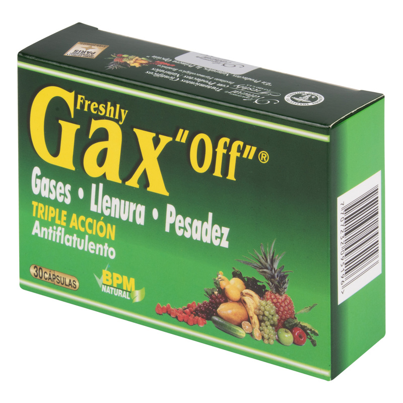 Gax Off 30 Capsulas