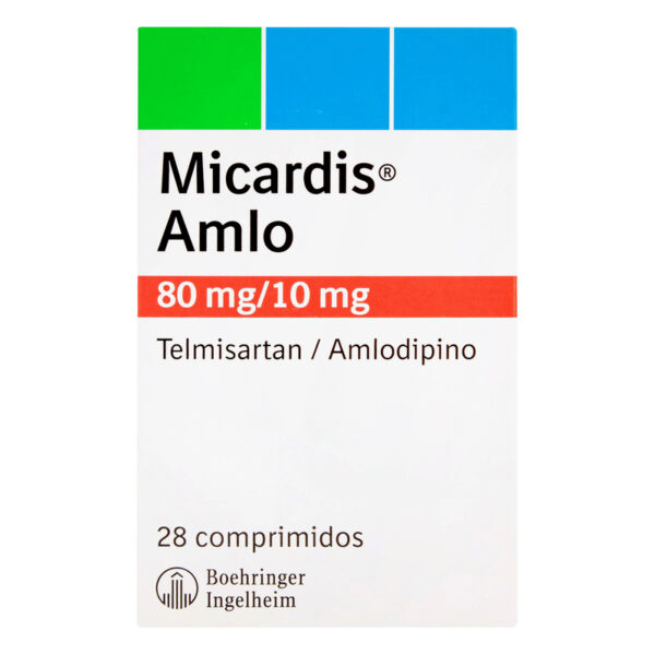 Micardis Amlo 80/10 Mg 28 Tabletas