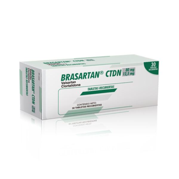 Brasartan Ctdn 80/12.5mg 30 Tabletas