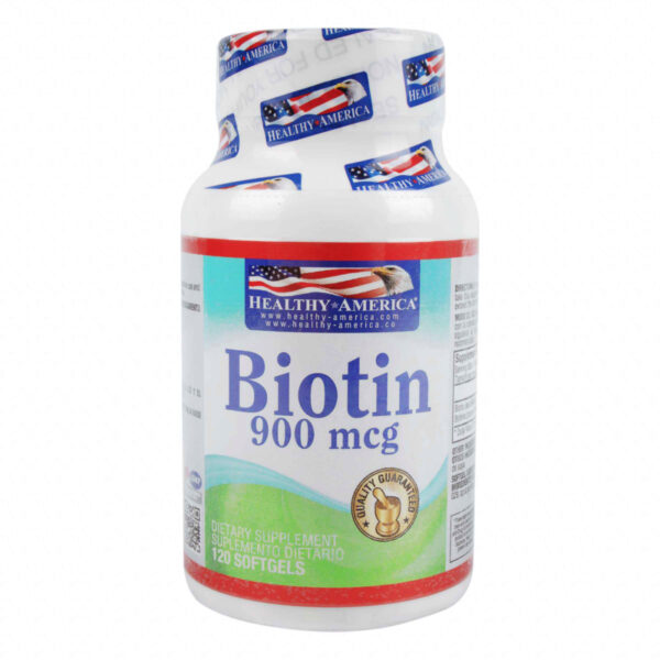 Biotin 900 Mg 120 Softgels