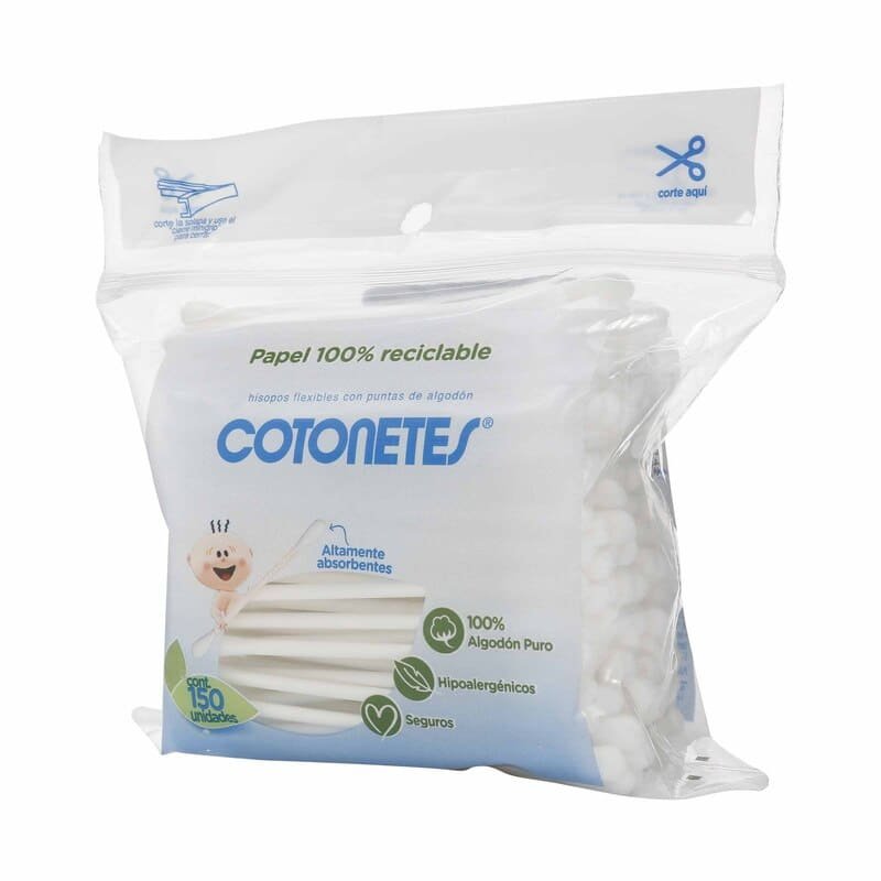 COPITOS COTONETES JOHNSON Y JOHNSON 150 UNIDADES