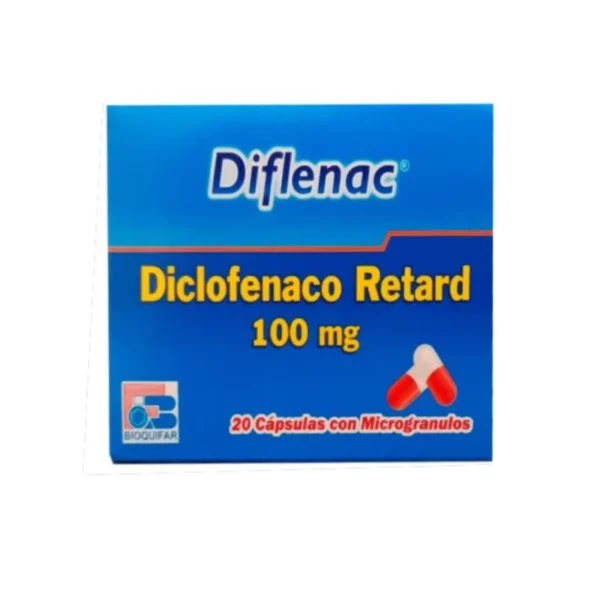 diflenac 100 mg 20 capsulas