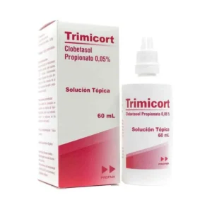trimicort (clobetasol) 60 ml solucion topica