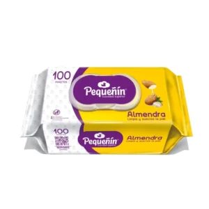 paños humedos pequeñin almendra 100 unidades
