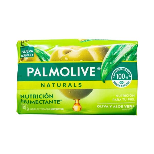 Jabon Palmolive Aloe y Oliva 110 Gr