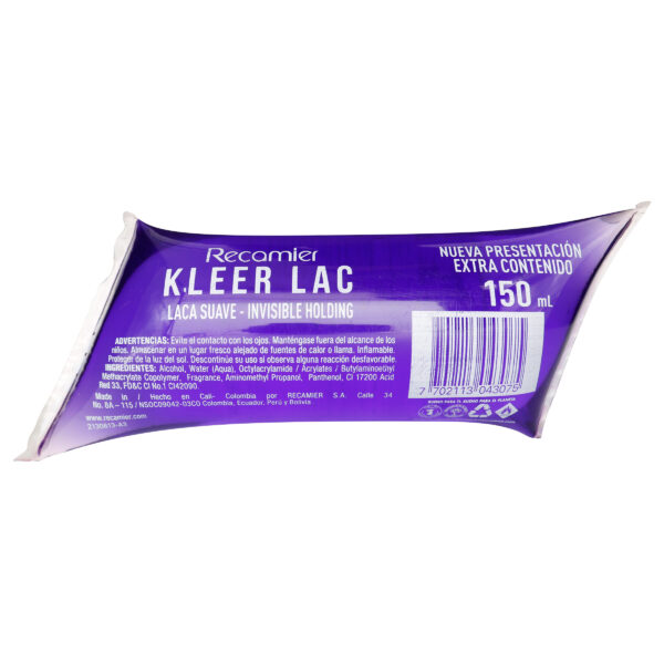 laca kleer suave sachet 150 ml