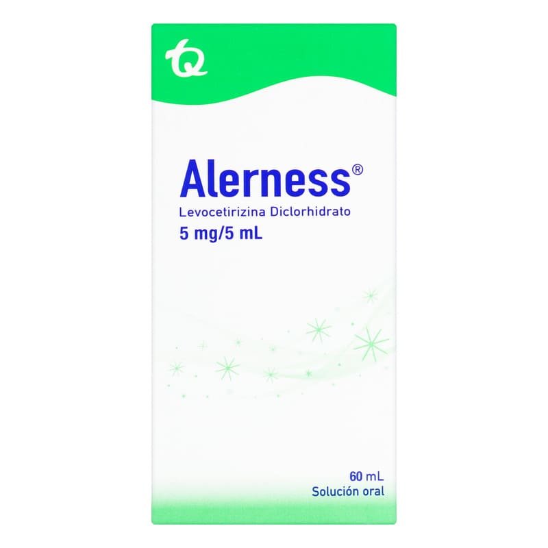 ALERNESS LEVOCETIRIZINA 0.1% 60 ML