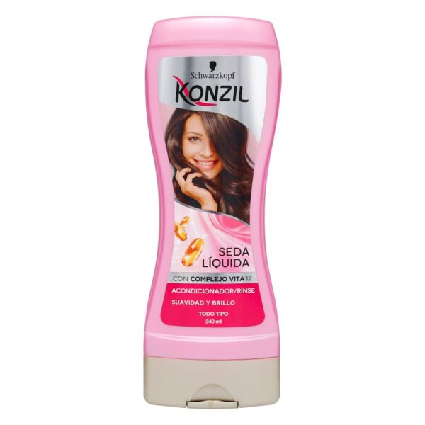 Acondicionador Konzil Seda Liquida Com.Vitaminas 12 340 ml