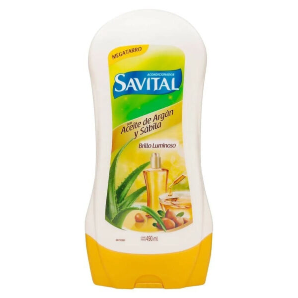 Acondicionador Savital Argan y Sabila 490 Ml