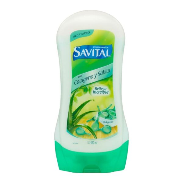 Acondicionador savital Colageno y Sabila 490 ml