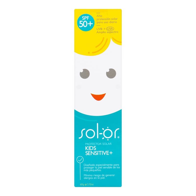 BLOQUEADOR SOL-OR KIDS TUBO 60 GRAMOS