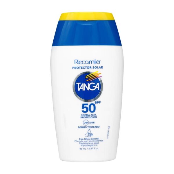 Bloqueador Tanga spf 50 Crema 85 ml