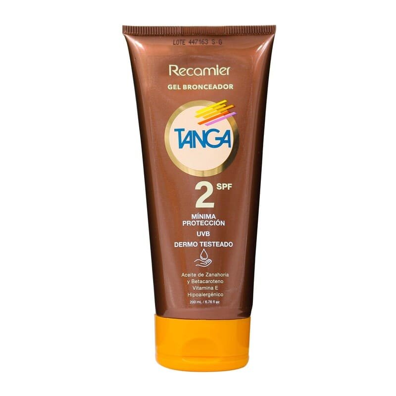BRONCEADOR TANGA GEL SPF 2 200 ML