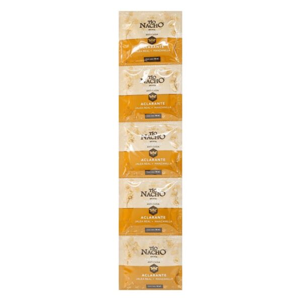Champu Tio Nacho Aclarante Jalea Real Manzanilla 10 Sobres