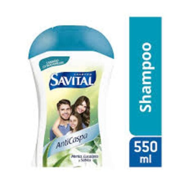 Champu savital anticaspa te y seda 510 ml