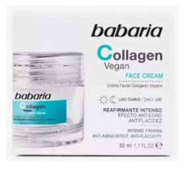 Crema Babaria facial Colageno vegano 50 ml