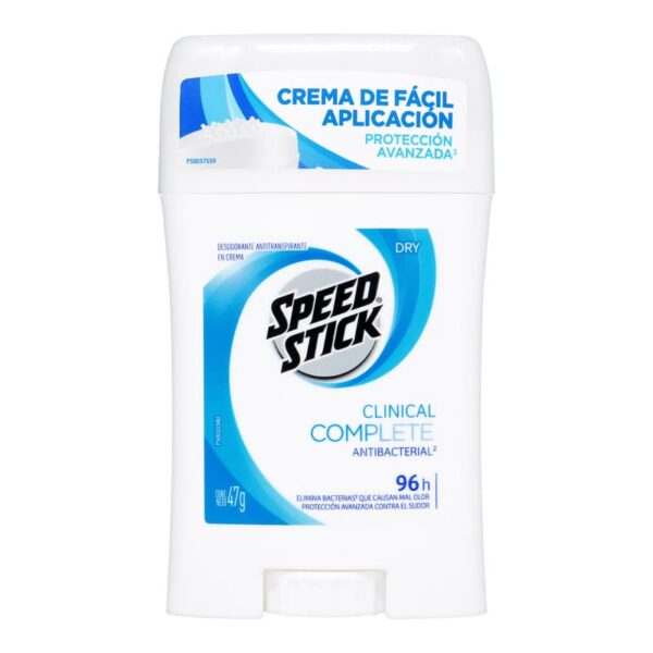 Desodorante Speed Stick Clinical Complete Dry 47 Gr