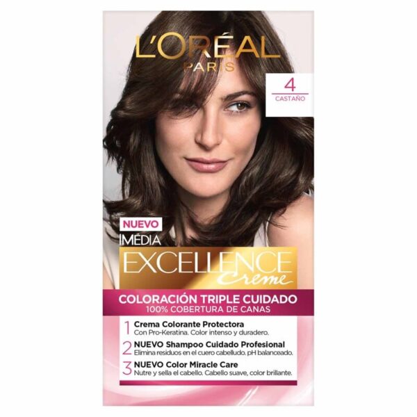 Excellence Creme Kit 4 Castaño
