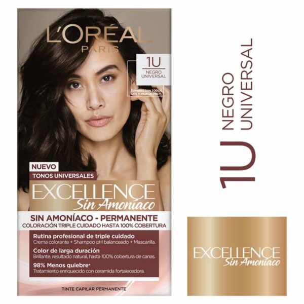 Excellence Sin Amoniaco  1u Negro