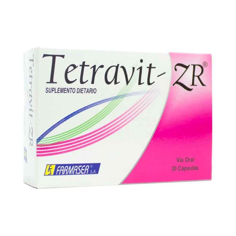 Tetravit ZR 30 Capsulas  Farmaser