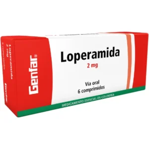 loperamida 2 mg 6 tabletas gf