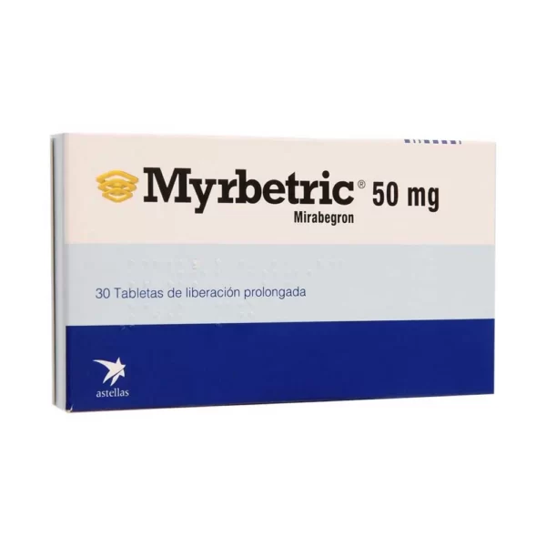 myrbetric 50 mg 30 tabletas