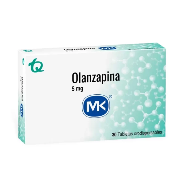 olanzapina 5 mg 30 tabletas mk