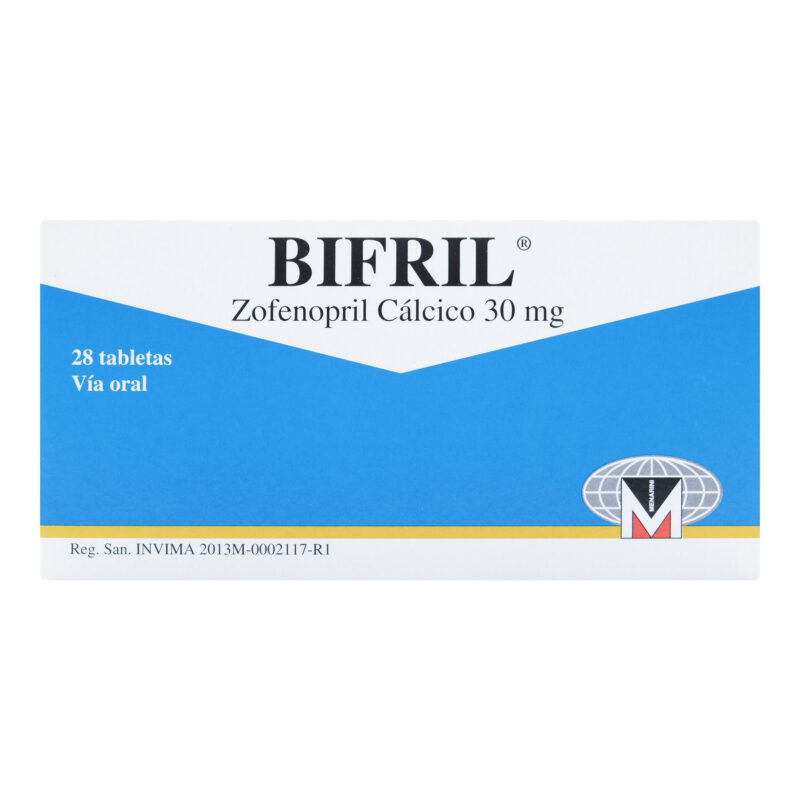 Bifril 30 Mg 28 Tabletas