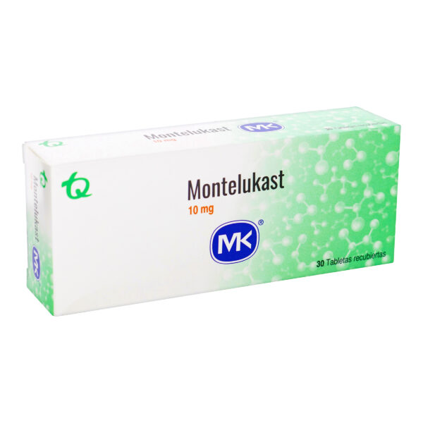 montelukast 10 mg 30 tabletas mk