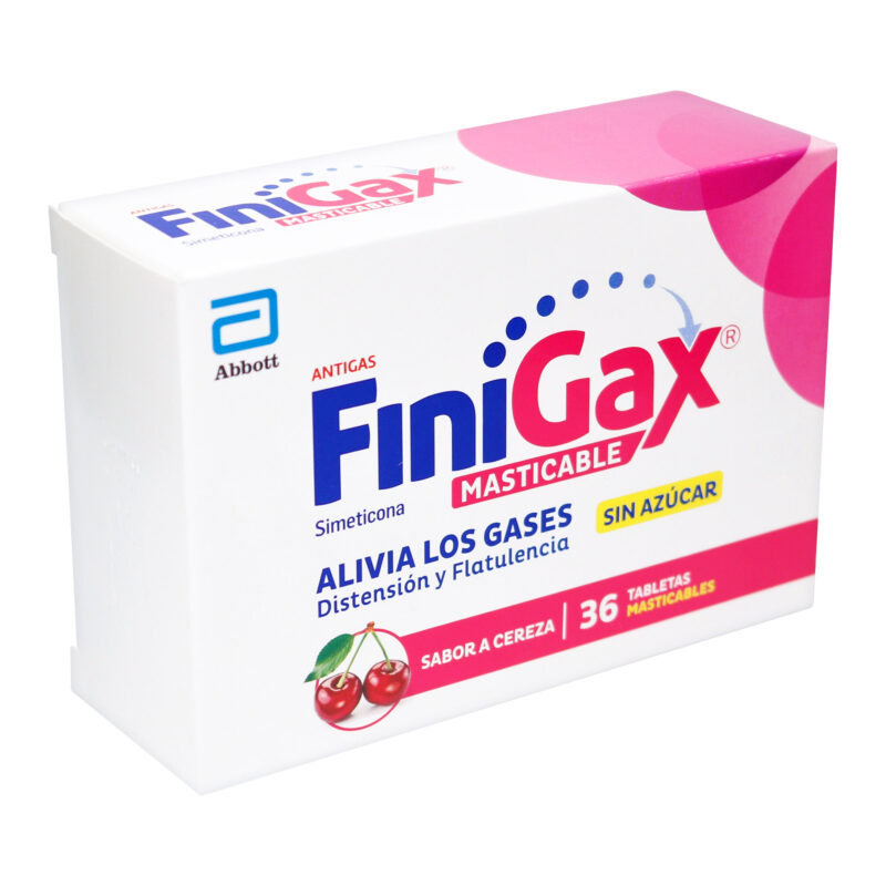 Finigax Masticable  Cereza 36 Tabletas