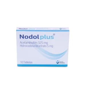 nodol plus 325/5 mg 10 tabletas
