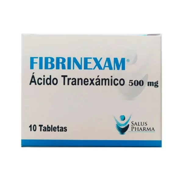 fibrinexam 500 mg 10 tabletas