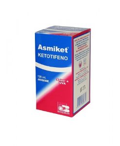 asmiket (ketotifeno) 120 ml suspension