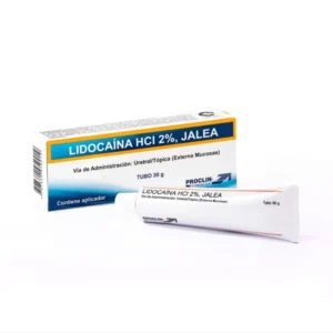 lidocaina hcl 2% jalea esteril 30 g