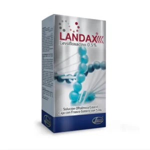 landax levofloxacino 0.5% 5 ml