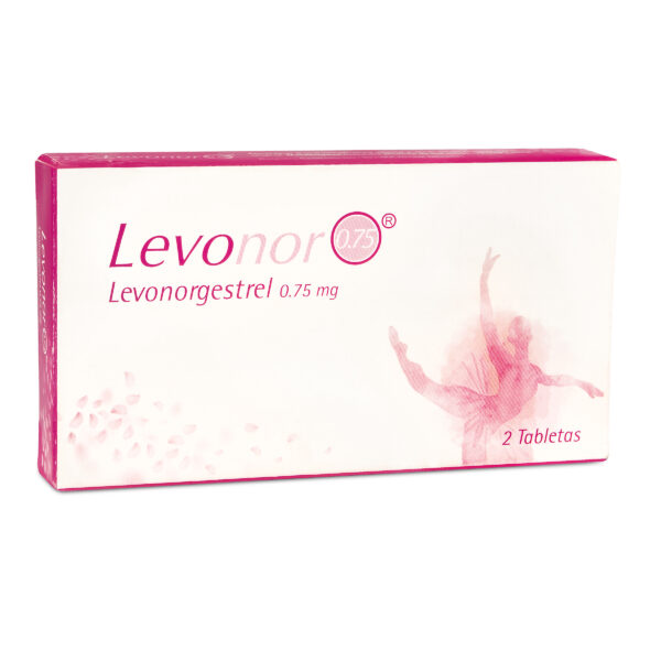 levonor 0.75 mg 2 tabletas icom