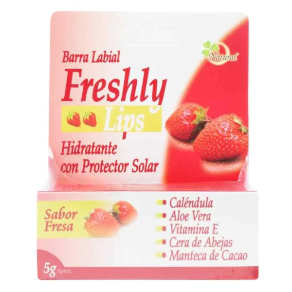 protector labial fresh lips exhibidor 24 unidades