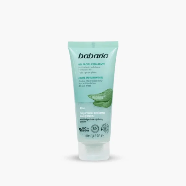 gel facial exfoliante babaria 100 ml