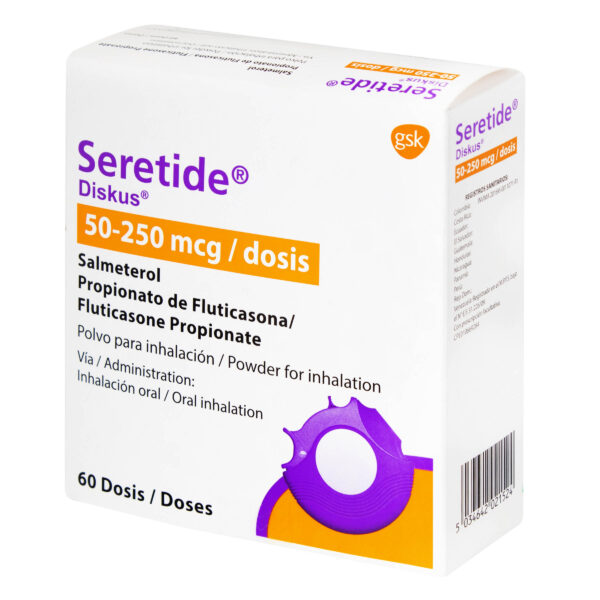 seretide d 50/250m 60 dosis