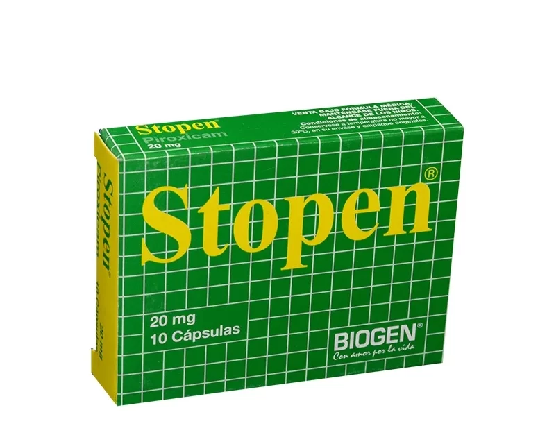 Stopen 20 Mg 10 Capsulas