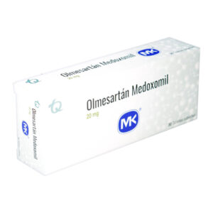 olmesartan medoxom 20 mg 30 tabletas mk