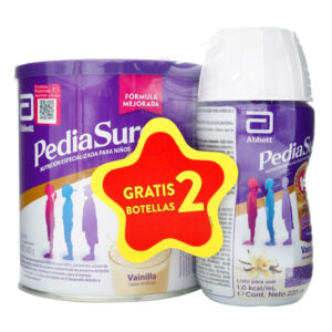 pediasure vainilla 400 gr gratis 2 pediasure liquido 220 ml