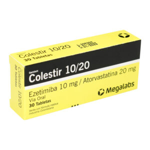 colestir 10/20 mg 30 tabletas