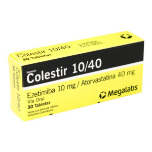 colestir 10/40 mg 30 tabletas