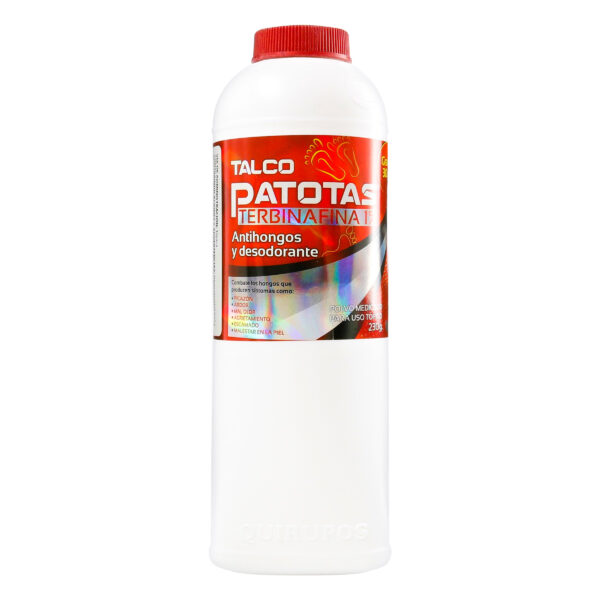 talco patotas (terbinafina) 230 gr
