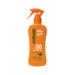 protector solar babaria spray spf 50+ 200 ml
