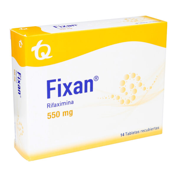 fixan 550 mg 14 tabletas
