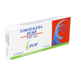 tinidazol 500 mg 8 tabletas ecar